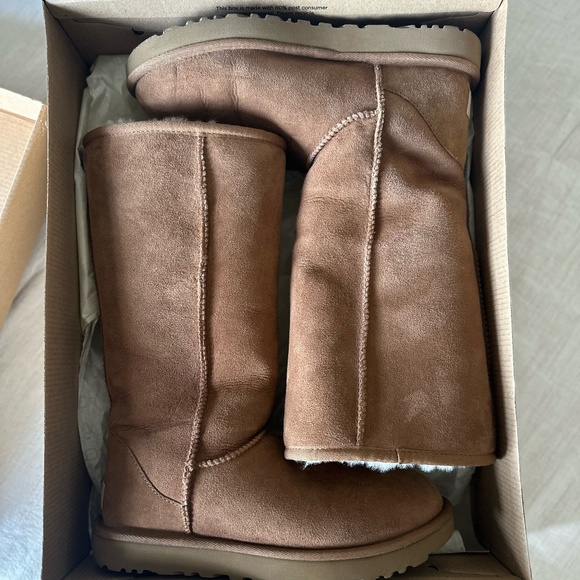 Tall Chesnut Ugg Boots in the Box! - Picture 1 of 5